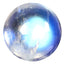 1.66 ct World class Round Cabochon(7.12 x 7.06 mm) Rainbow Blue Moonstone