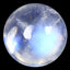 1.66 ct Eye-popping Round Cabochon(7.04 x 7.03 mm) Rainbow Blue Moonstone