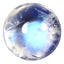 1.44 ct Pretty Round Cabochon (7.01 x 6.98 mm)Rainbow Blue Moonstone