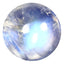 1.72 ct Romantic Round Cabochon (7.06 x 7.04 mm)Rainbow Blue Moonstone
