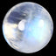 1.73 ct Round Cabochon (7.22 x 7.20 mm) Natural Rainbow Blue Moonstone