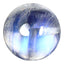 1.66 ct Spectacular Round Cabochon(7.02 x 6.96 mm) Rainbow Blue Moonstone