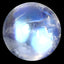 1.51 ct AAA Best Round Cabochon (7.10 x 7.05 mm) Rainbow Blue Moonstone