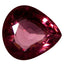 1.02 ct AAA+ Eye-catching Pear(6.37 x 5.80 mm)Pinkish Red Rhodolite Garnet
