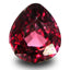 1.14 ct AAA+ Superb Pear (6.37 x 5.42 mm) Pinkish Red Rhodolite Garnet