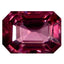 1.06 ct AAA+ Octagon(6.60 x 4.81 mm) Natural Pinkish Red Rhodolite Garnet