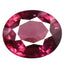 1.02 ct AAA+ Oval (6.68 x 5.60 mm) Natural Pinkish Red Rhodolite Garnet