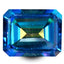 3.08 ct Spectacular AAA+ Octagon(9.04 x 7.12 mm) Blue Trendy Solo Topaz