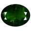 1.86 ct Astonishing Oval Shape (9.04 x 7.01 mm) Green Chrome Diopside