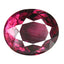 1.69 ct AAA+ Oval (7.79 x 6.49 mm) Pinkish Red Rhodolite Garnet Loose