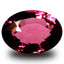 1.00 ct AAA+ Dazzling Oval (6.14 x 5.04 mm)Pinkish Red Rhodolite Garnet