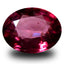 1.50 ct AAA+ Oval (8.01 x 6.35 mm) Natural Pinkish Red Rhodolite Garnet