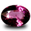 1.16 ct AAA+ Romantic Oval (6.91 x 5.17 mm)Pinkish Red Rhodolite Garnet
