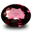 1.38 ct AAA+ Tremendous Oval (7.45 x 5.80 mm) Pinkish Red Rhodolite Garnet