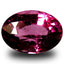 1.32 ct AAA+ Magnificent Oval (7.04 x 5.11 mm)Pinkish Red Rhodolite Garnet