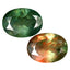 0.26 ct Wonderful Oval (4.16 x 3.19 mm) Un-Heated Color Change Alexandrite