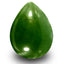 13.70 ct Pear Cabochon (18.00 x 13.24 mm) Olive Green Un-Heated Serpentine
