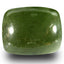 18.08 ct Cushion Cabochon (16.27 x 13.16mm) Olive Green Natural Serpentine