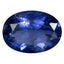 0.47 ct AAA Magnificent Oval Shape (6.07 x 4.44 mm) Blue Iolite Natural