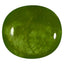 5.78 ct Incomparable Oval Cabochon Shape (11.24 x 9.95 mm) Green Sphene