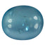 1.03 ct Oval Cabochon (7.43 x 6.18 mm) Natural Paraiba Blue Apatite
