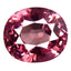 0.80 ct AAA+ Elegant Oval (5.31 x 4.62 mm) Pinkish Orange Malaya Garnet