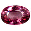 0.91 ct Oval (6.76 x 4.54 mm) Natural Pinkish Orange Malaya Garnet