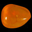 1.62 ct Fancy Cabochon (8.56 x 6.89 mm) Unheated / Untreated Red Fire Opal