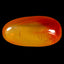 1.75 ct Fancy Cabochon(10.75 x 5.33 mm)Unheated / Untreated Red Fire Opal