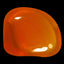 2.33 ct Lovely Fancy Cabochon (9.59 x 7.90 mm) Unheated Red Fire Opal