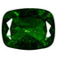 2.96 ct Cushion Cut (10.09 x 7.89 mm) Natural Green Chrome Diopside