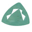 3.94 ct Trillion (11.48 x 9.57 mm) Un-Heated Bluish Green Grandidierite