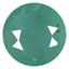 0.41 ct Incomparable Round (4.34 x 4.34 mm) Bluish Green Grandidierite
