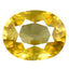 1.35 ct AAA+ Superior Oval Shape (7.05 x 5.55 mm) Yellow Zircon Natural
