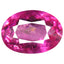 0.80 ct Supreme Oval (7.25 x 5.30 mm)Reddish Pink Rubellite Tourmaline