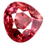 0.97 ct AAA+ Great looking Pear(5.61 x 5.87 mm)Pink Malaya Garnet