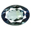 0.80 ct Elegant Oval (6.89 x 5.06 mm) Greenish Blue Natural Tanzanite
