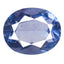4.31 ct AAA Awe-inspiring Oval (11.06 x 9.10 mm) Blue Fluorite Natural