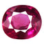 2.00 ct Un-Heated Oval (7.65 x 6.68 mm) Purplish Pink Rhodolite Garnet