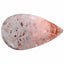 6.88 ct  Pear Cabochon (15.91 x 9.55 mm) Natural Strawberry Quartz
