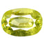 0.97 ct Oval (7.38 x 4.88 mm) Pakistan Green Sphene Natural Gemstone
