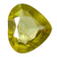 0.65 ct Pear (5.99 x 6.78 mm) Pakistan Green Sphene Natural Gemstone