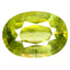 1.31 ct Oval (7.96 x 5.59 mm) Pakistan Green Sphene Natural Gemstone