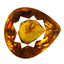 1.51 ct Pear (7.67 x 6.85 mm) Natural Pakistan Brownish Yellow Sphene