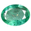 0.57 ct Oval Cut (6.75 x 4.93 mm) Colombian Green Emerald Natural Gemstone