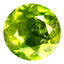 0.70 ct Round (5.46 x 5.43 mm) UnHeated Green Natural Grossular Garnet Gemstone