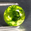 0.70 ct Round (5.46 x 5.43 mm) UnHeated Green Natural Grossular Garnet Gemstone