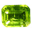 0.61 ct Octagon Cut (5.58 x 4.30 mm) UnHeated Green Natural Grossular Garnet