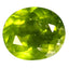 0.94 ct Oval (6.63 x 5.72 mm) UnHeated Green Natural Grossular Garnet Gemstone