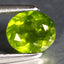0.94 ct Oval (6.63 x 5.72 mm) UnHeated Green Natural Grossular Garnet Gemstone